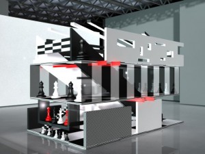stand 4 its yor turn  3d max and revit Model 3D