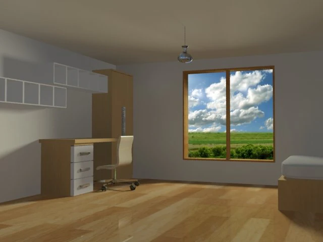 room 3D Model .c4d .max .obj .3ds .fbx .stl .blend 