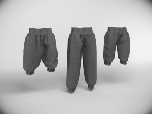 sport pants Modelo 3D