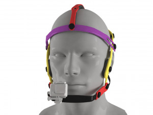 adventure mask for gopro Modelo 3D