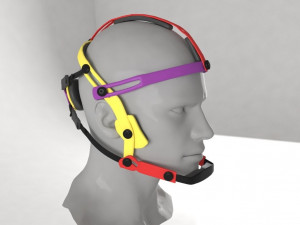 adventure mask for gopro Modelo 3D
