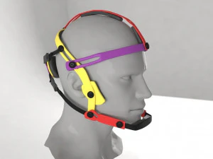 adventure mask for gopro 3D Model