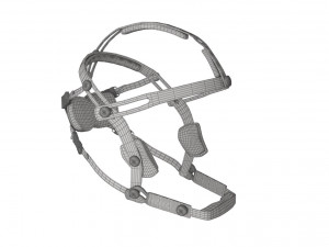 adventure mask for gopro Modelo 3D