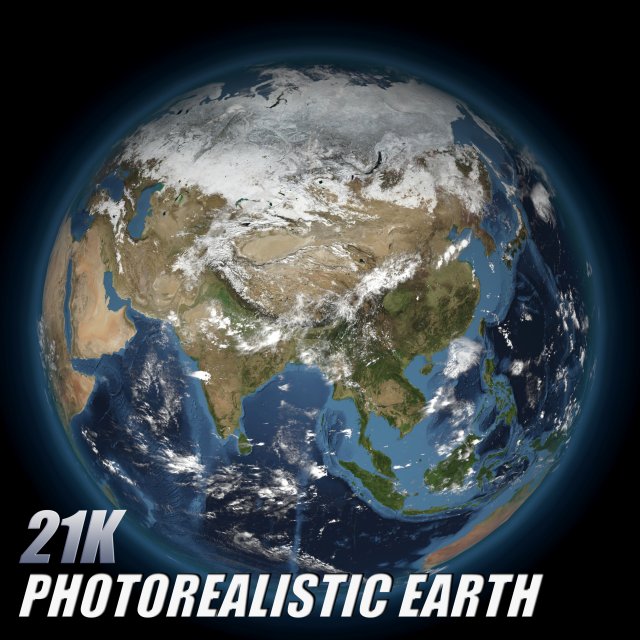 planet earth 3D Modell .c4d .max .obj .3ds .fbx .stl .blend 