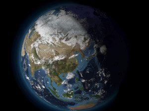 planet earth 3D Modell