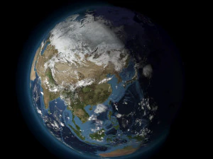 planet earth 3D Model
