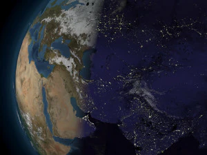 planet earth 3D Model