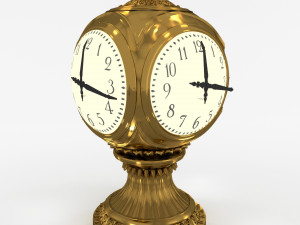 grand central terminal clock Modelo 3D