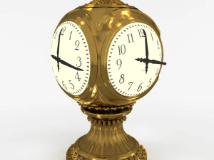 그랜드 센트럴 터미널 시계 3D 모델