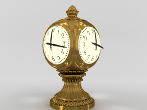 grand central terminal clock 3D Model