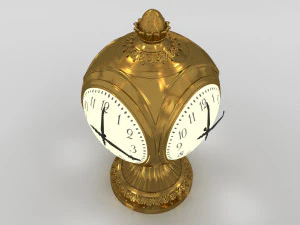 grand central terminal clock 3D Model