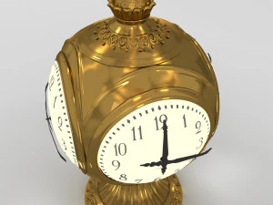 grand central terminal clock 3D Model