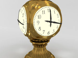 grand central terminal clock 3D Model