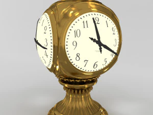 grand central terminal clock 3D Model