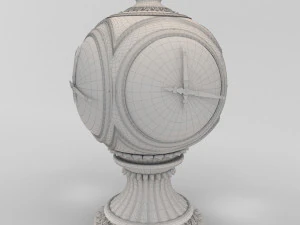 grand central terminal clock 3D Model