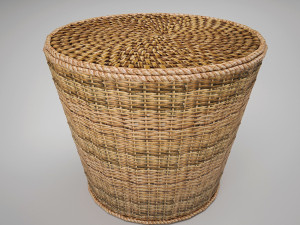 low poly basket Modelo 3D