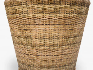 low poly basket 3D Model