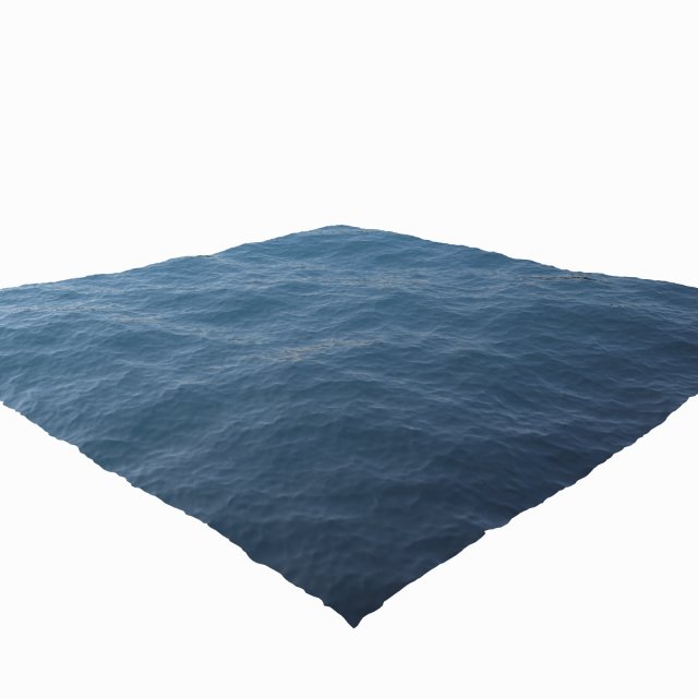 ocean Modelo 3D .c4d .max .obj .3ds .fbx .stl .blend