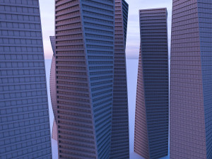 skyscrapers Modelo 3D