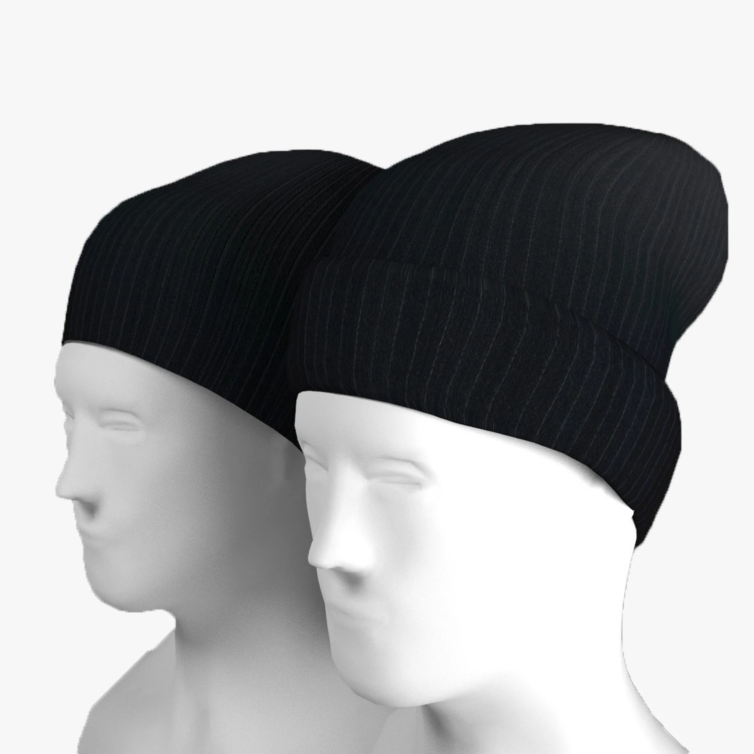 two caps 3D Model .c4d .max .obj .3ds .fbx .stl .blend 