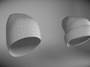two caps 3D Model