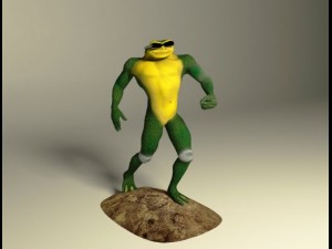 battletoad Modelo 3D