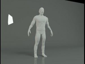 zombie man Modelo 3D