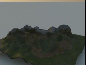 mountains Modelo 3D