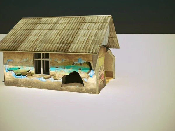 house 3D Model .c4d .max .obj .3ds .fbx .stl .blend 