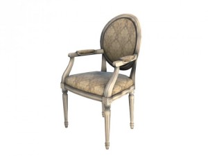 lowpoly classic furniture pack 3D Модель