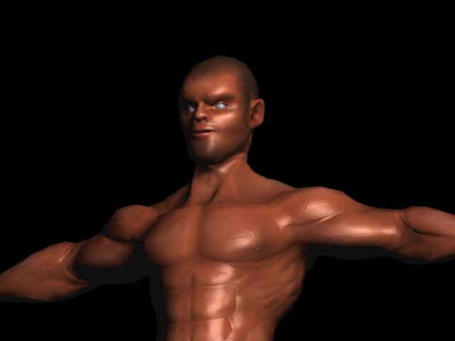Chel 3D Model .c4d .max .obj .3ds .fbx .stl .blend 