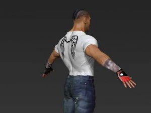 Hero 3D Model