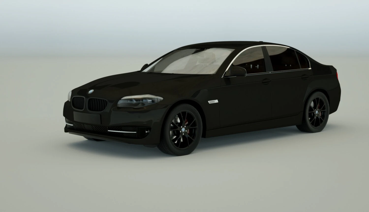 bmw 5 series f10 3D Model .c4d .max .obj .3ds .fbx .stl .blend