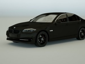 bmw 5 series f10 Model 3D