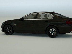 bmw 5 series f10 Model 3D