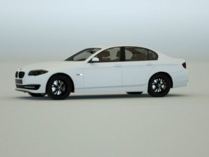 bmw 5 series f10 Model 3D