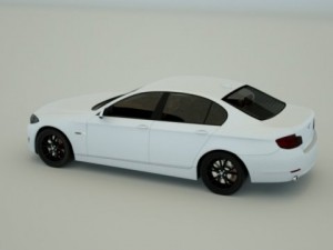 bmw 5 series f10 Model 3D