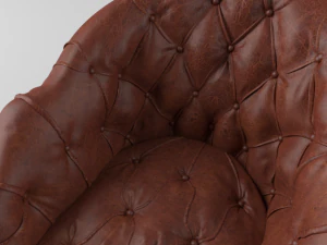 chair branco 3D Model