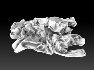 Pile of Cloths 3 Model 3D