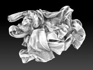 Pile of Cloths 3 Model 3D