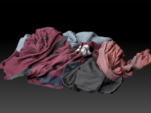 Pile of Cloths 4 3Dモデル