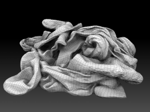 Pile of Cloths 7 3D-Modell