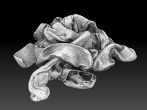 Pile of Cloths 7 3D-Modell