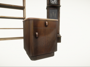 Realtime Game Furniture Pack Low-poly 3D Model