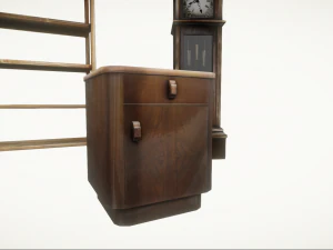 Realtime Game Furniture Pack Low-poly 3D Model