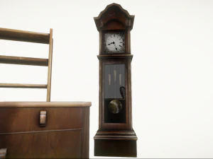 Realtime Game Furniture Pack Low-poly 3D Model