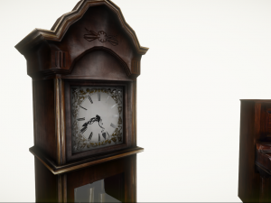 Realtime Game Furniture Pack Low-poly 3D Model