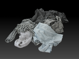 3D Clothes Pile Collection 3D Модель