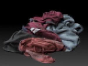 3D Clothes Pile Collection 3D Модель