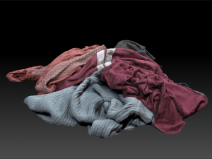 3D Clothes Pile Collection 3D Модель